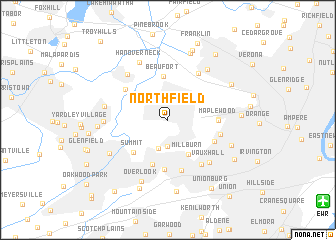 map of Northfield