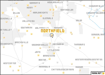 map of Northfield