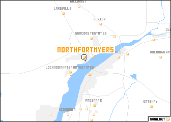 map of North Fort Myers