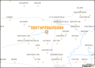 map of North Frodingham