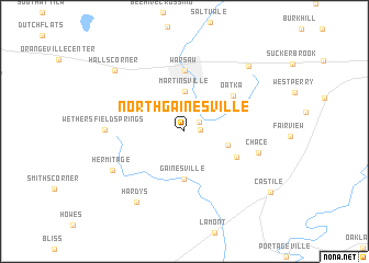 map of North Gainesville