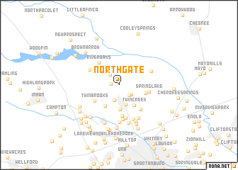 map of Northgate