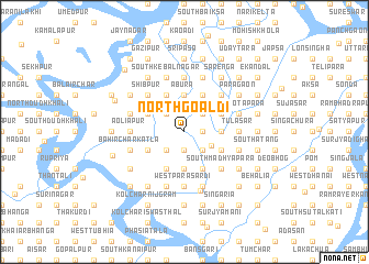 map of North Goāldi