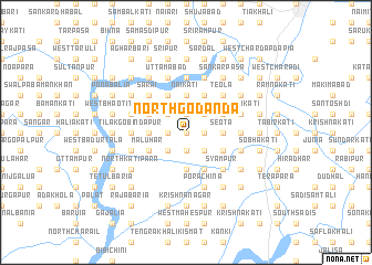 map of North Godanda