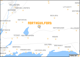 map of North Guilford