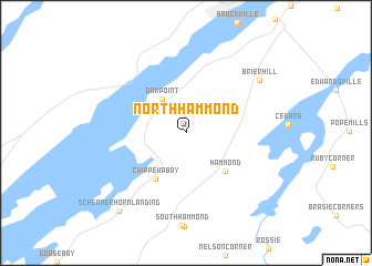 map of North Hammond