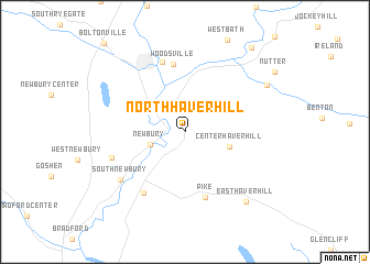 map of North Haverhill