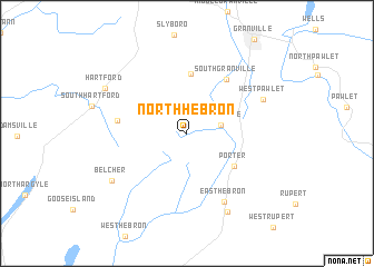 map of North Hebron