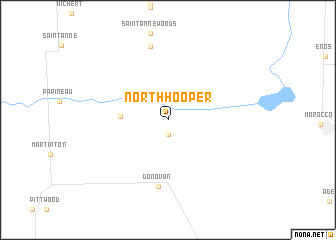 map of North Hooper