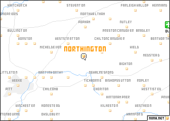 map of Northington