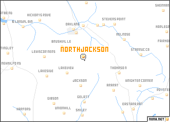 map of North Jackson