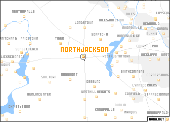 map of North Jackson