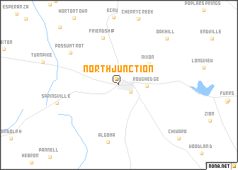 map of North Junction