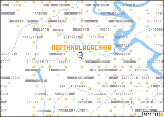 map of North Kalāgāchhia