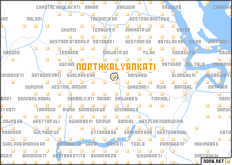 map of North Kalyānkāti