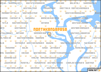 map of North Kāndapāsa