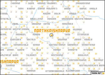 map of North Krishnapur