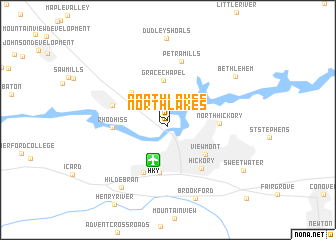 map of Northlakes