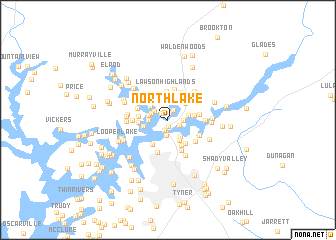 map of Northlake