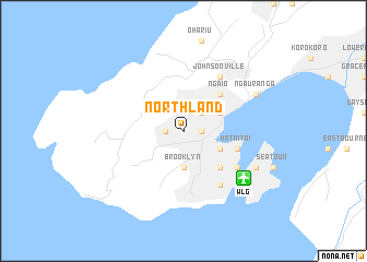 map of Northland