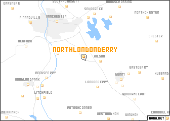 map of North Londonderry
