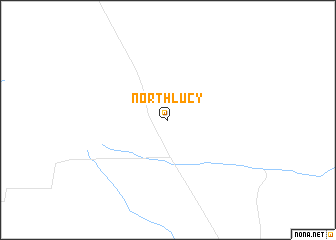 map of North Lucy