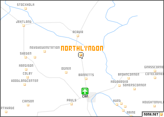 map of North Lyndon