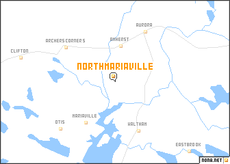 map of North Mariaville