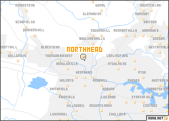 map of Northmead
