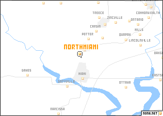 map of North Miami