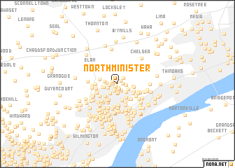 map of North Minister