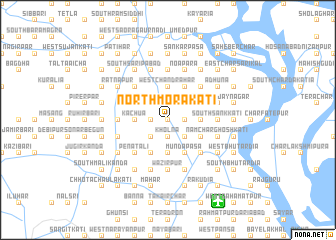 map of North Morākāti