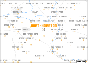 map of North Moreton