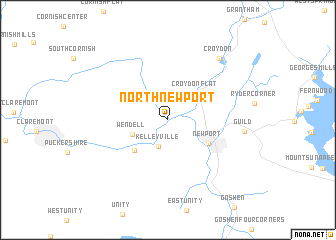 map of North Newport