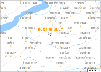 map of North Nibley