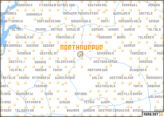 map of North Nūrpur