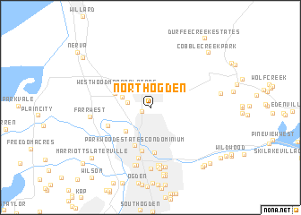 map of North Ogden