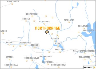 map of North Orange