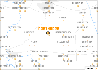 map of Northorpe