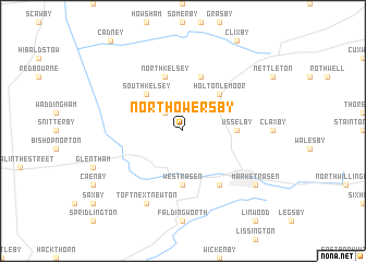map of North Owersby