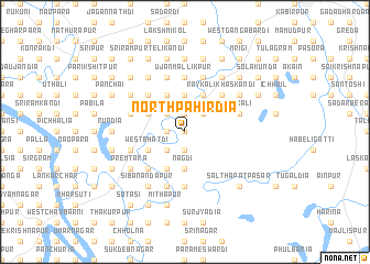 map of North Pahirdia