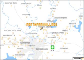 map of Northpark Village