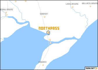 map of North Pass