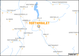 map of North Pawlet