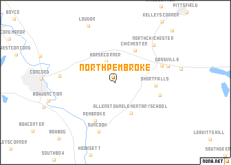 map of North Pembroke