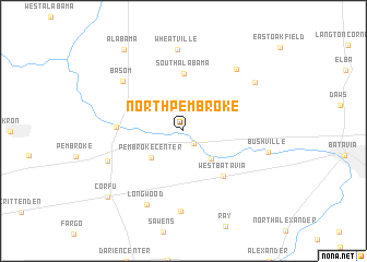 map of North Pembroke