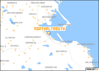 map of North Plymouth