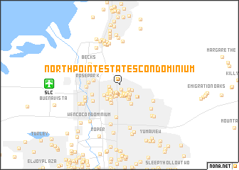 map of Northpoint Estates Condominium