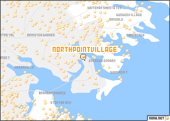 map of North Point Village