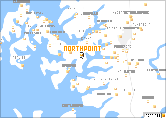 map of North Point